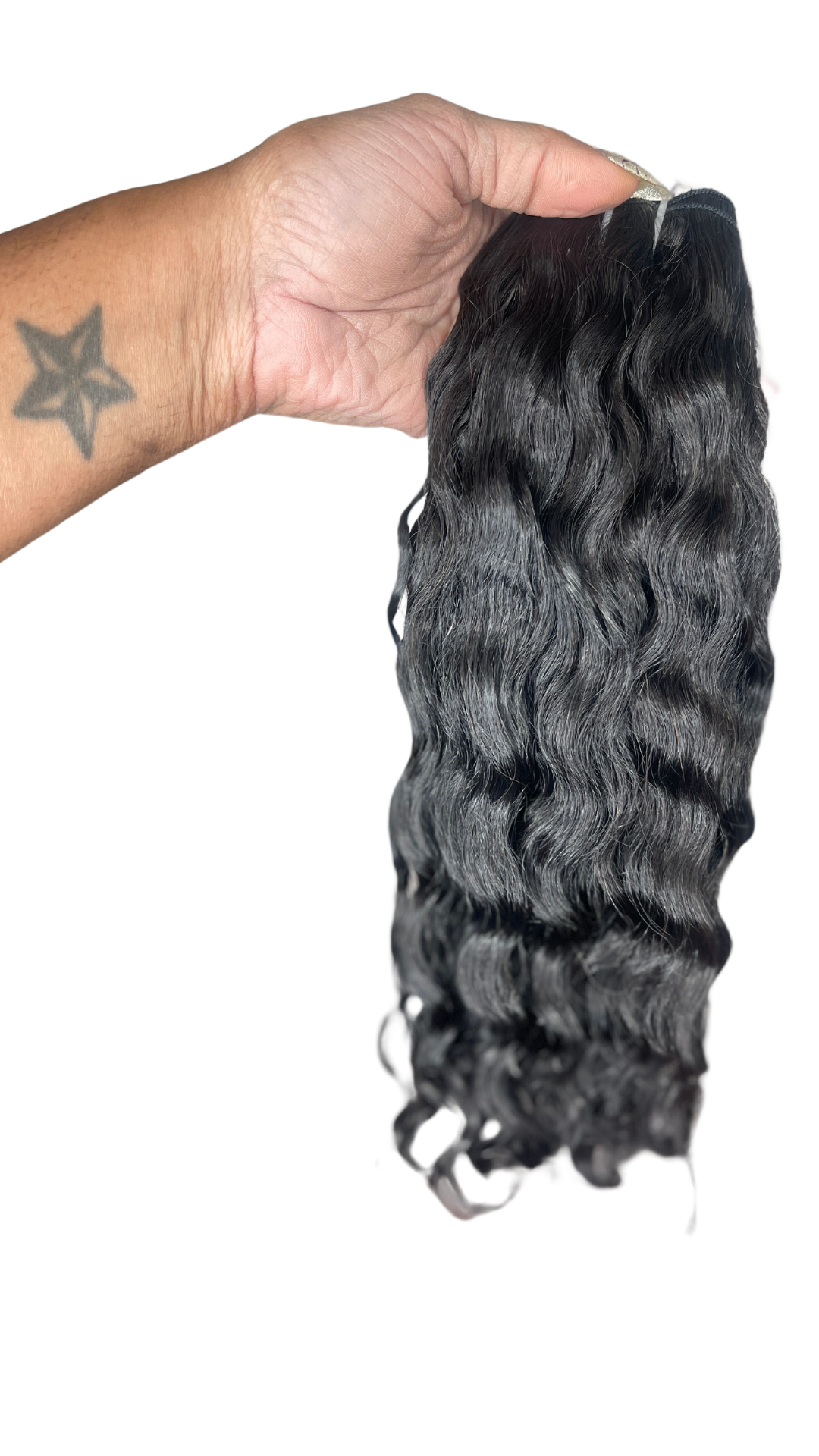 NATURAL WAVY WEFT BUNDLE