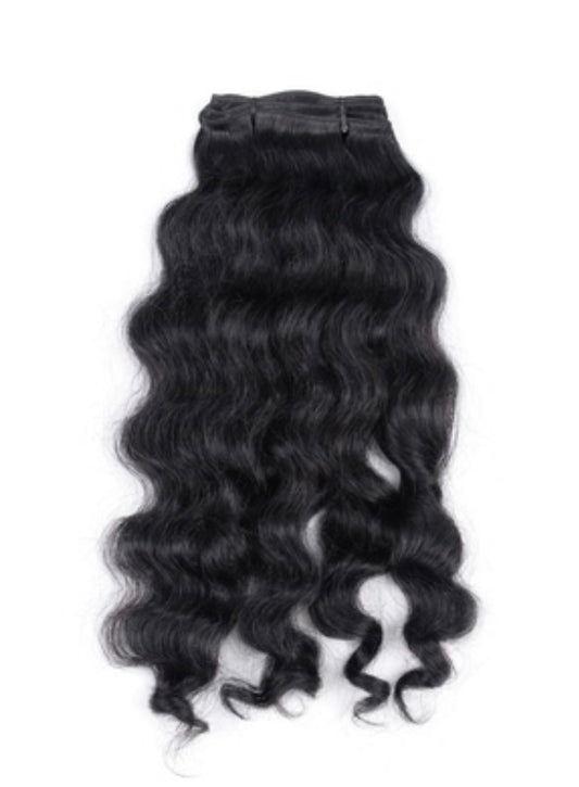 RAW CAMBODIAN WAVY "SINGLE" WEFTED BUNDLE